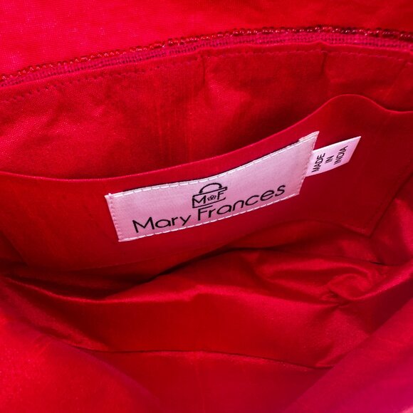 Mary Frances Summer Slice Beaded Watermelon Crossbody Bag - Picture 6 of 7